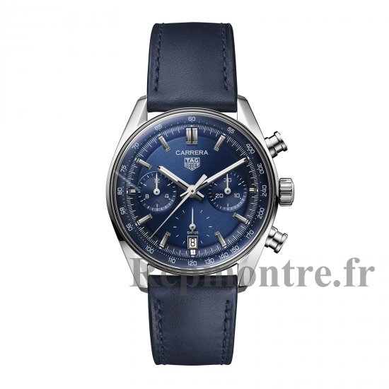 TAG Heuer Carrera Chronographe 39 mm Replique montre homme Bleu CBS2212.FC6535 - Cliquez sur l'image pour la fermer