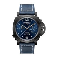 Replique Panerai Luminor Chrono Monopulsante 8 Days GMT Blu Notte PAM01135 replica