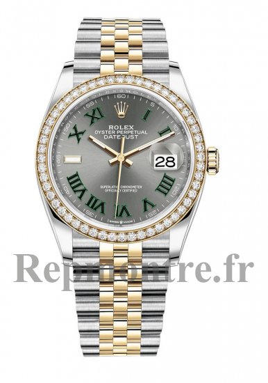 Replique Rolex Datejust 36 Yellow Rolesor combination of Oystersteel 18 ct gold M126283RBR-0021 - Cliquez sur l'image pour la fermer