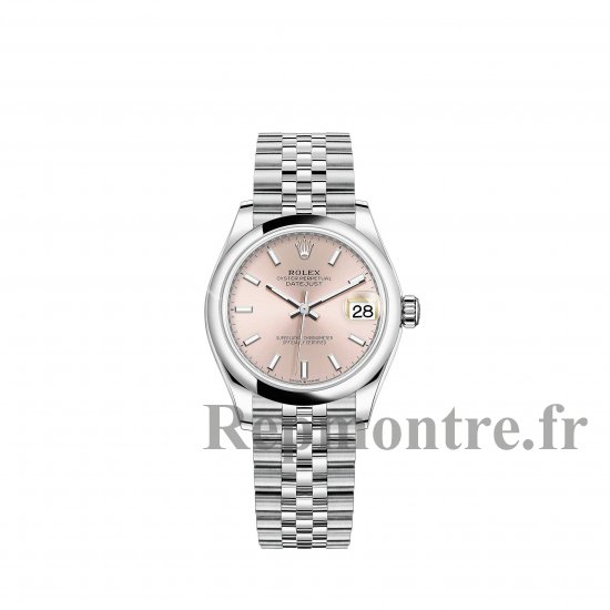 Réplique Rolex Datejust 31 Oystersteel bracelet Jubilee cadran rose - Cliquez sur l'image pour la fermer