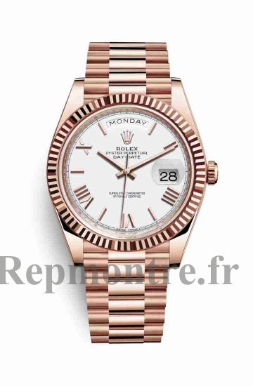 Réplique de montre Rolex Day-Date 40 Everose 228235 m228235-0032 - Cliquez sur l'image pour la fermer