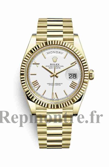 Réplique de montre Rolex Day-Date 40 jaune 18 ct 228238 m228238-0042 - Cliquez sur l'image pour la fermer