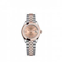 Replique Rolex Lady-Datejust Rolesor Oystersteel and 18 ct Everose gold M279161-0027