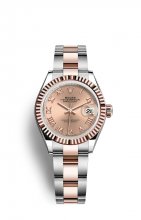 Replique Rolex Dame-Datejust OysterAcier and EveOr Rose M279171-0026
