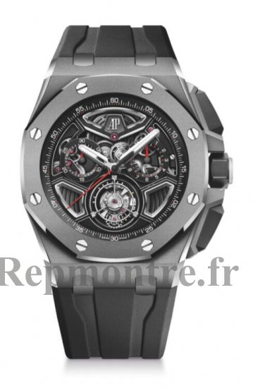 Replique Audemars Piguet Royal Oak Offshore Selfwinding Flying Tourbillon Chronograph TitaniumLimited Edition 26622TI.GG.D002CA.01 - Cliquez sur l'image pour la fermer