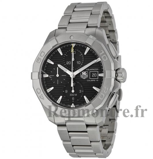 Tag Heuer Aquaracer Calibre 16 300m Noir Chronographe Dial Automatique CAY2110.BA0925 - Cliquez sur l'image pour la fermer