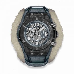 Réplique montre Hublot Big Bang Unico Carbun givre 45mm 411.QK.7170.VR.ALP18