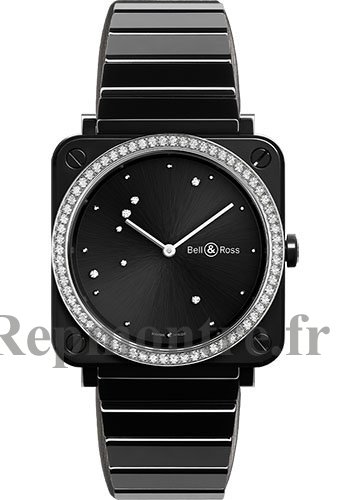 Réplique Montre Bell & Ross Instruments BR-S Quartz Black Diamond Eagle BRS-EBL-CE-LGD / SCE - Cliquez sur l'image pour la fermer