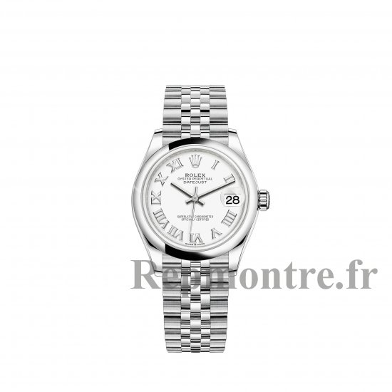 Réplique Rolex Datejust 31 Oystersteel Bracelet Jubilee Cadran Blanc - Cliquez sur l'image pour la fermer