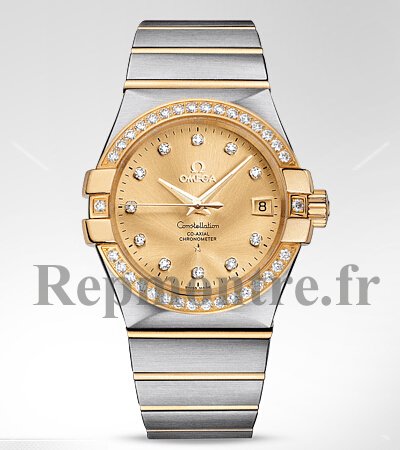 Réplique Omega Constellation Chronometer 35mm Montre 123.25.35.20.58.001 - Cliquez sur l'image pour la fermer