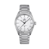 Omega Constellation Globemaster 39 mm Copie montre pour homme Argent O13030392102001