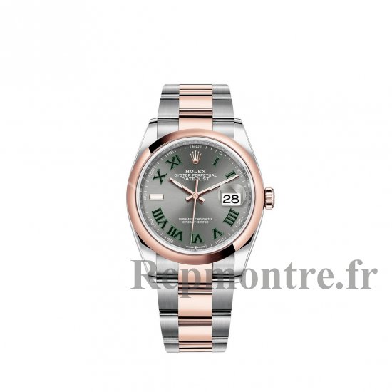 Replique Rolex Datejust 36 Rolesor Oystersteel 18 ct Everose gold M126201-0030 montre - Cliquez sur l'image pour la fermer