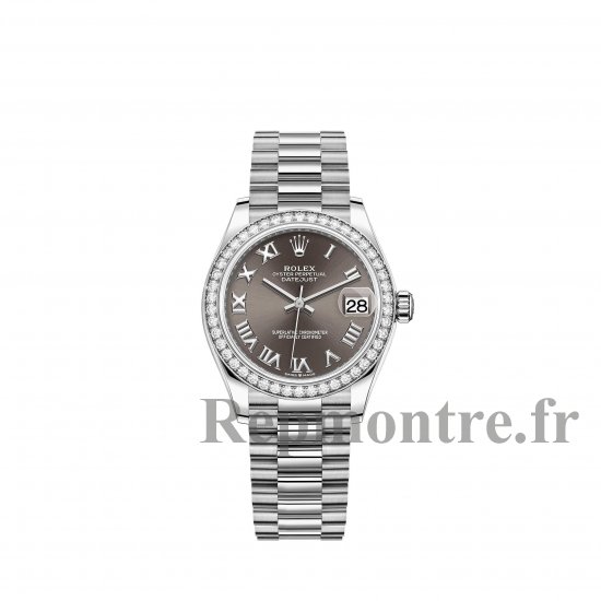 Réplique Rolex Datejust 31 18 ct white gold M278289RBR-0017 montre - Cliquez sur l'image pour la fermer