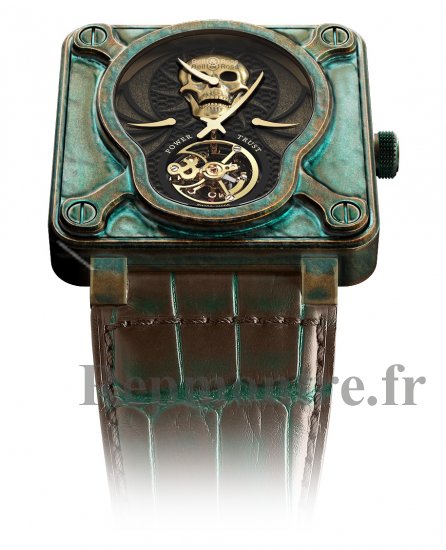 Réplique Bell & Ross BR 01 Skull Bronze Tourbillon for Only Montre - Cliquez sur l'image pour la fermer