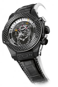 Réplique Hublot Big Bang Unico Bi-Retrograde Juventus Limited Edition 413.CQ.1112.LR.JUV15