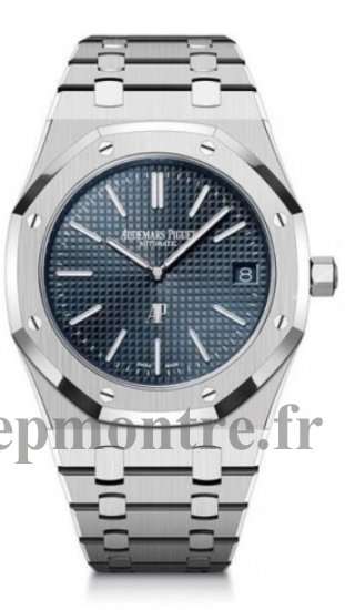 Copie de Audemars Piguet Royal Oak Jumbo Extra-Thin Acier inoxydable 39mm Bleue 16202ST.OO.1240ST.01 - Cliquez sur l'image pour la fermer