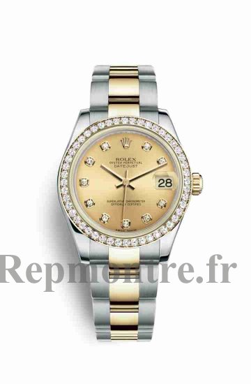 Réplique montre Rolex Datejust 31 Jaune Roles jaune 18 ct 178383 m178383-0013 - Cliquez sur l'image pour la fermer