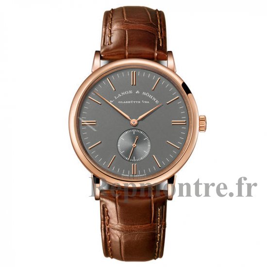 Réplique A.Lange & Sohne Saxonia Or rose 216.033 - Cliquez sur l'image pour la fermer