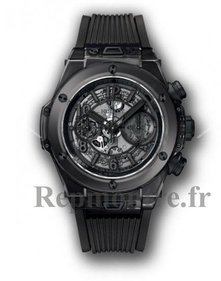 Hublot Big Bang Unico All Black Sapphire 411.JB.4901.RT - Cliquez sur l'image pour la fermer