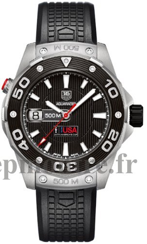 Réplique Tag Heuer Aquaracer 500M Calibre 5 Automatique Montre 43mm WAJ2118.FT6015 - Cliquez sur l'image pour la fermer