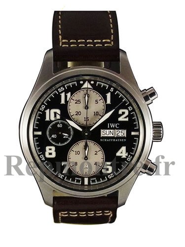 IWC Montres d Aviateur Chrono-automatique Antoine de Saint Exupery IW371709 Réplique - Cliquez sur l'image pour la fermer