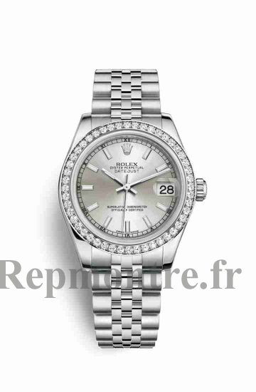 Réplique montre Rolex Datejust 31 Blanc Roles en blanc 178384 m178384-0051 - Cliquez sur l'image pour la fermer