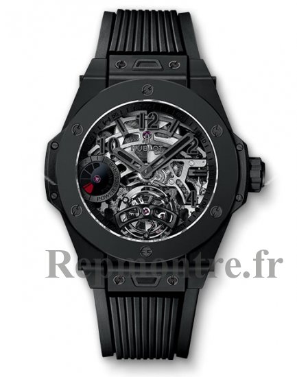 Hublot Big Bang Tourbillon Power Reserve 5 days All Black 405.CI.0110.RX - Cliquez sur l'image pour la fermer