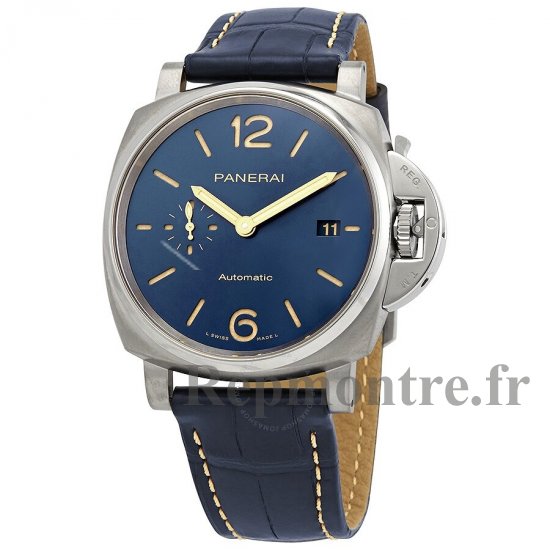 Réplique Panerai Luminor Due 42mm Cadran Bleu Automatique Homme - PAM00927 - Cliquez sur l'image pour la fermer