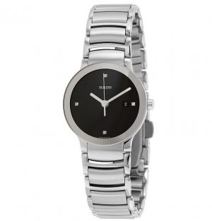 Rado Centrix Jubile Noir Dial Dames Réplique Montre R30928713