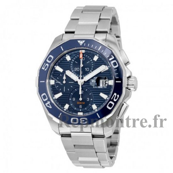 Tag Heuer Aquaracer Chronographe Automatique Cadran Bleu CAY211B.BA0927 Homme Réplique Montre - Cliquez sur l'image pour la fermer