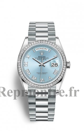 Copie de Rolex Day-Date 36 Platine M128396TBR-0002 - Cliquez sur l'image pour la fermer