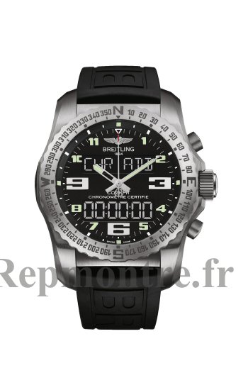 Replique Breitling Professional Cockpit B50 Black/Rubber 46 mm EB5010221B1S1 - Cliquez sur l'image pour la fermer