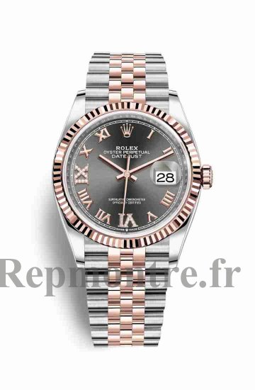 Réplique montre Rolex Datejust 36 Everose Roles 18 ct Everose 126231 m126231-0023 - Cliquez sur l'image pour la fermer