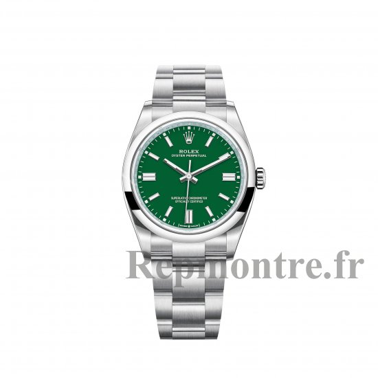 Copie Rolex Oyster Perpetual 36 Bracelet Oyster Cadran Vert M126000-0005 - Cliquez sur l'image pour la fermer