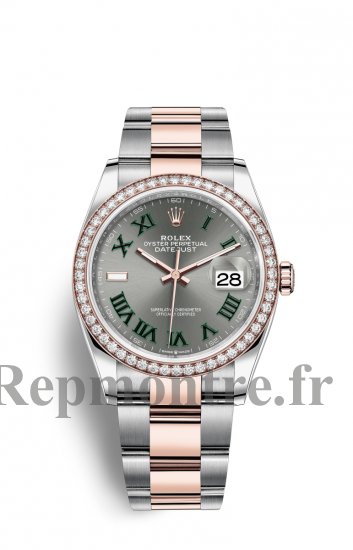Replique Montre Rolex Datejust 36 OysterAcier and EveOr Rose M126281RBR-0018 - Cliquez sur l'image pour la fermer