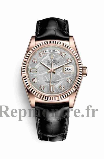 Réplique montre Rolex Day-Date 36 Everose 118135 m118135-0098 - Cliquez sur l'image pour la fermer