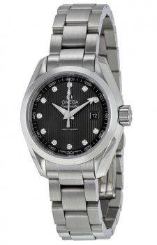 Réplique Omega Seamaster Aqua Terra Diamant Fonce Gris Cadran Inoxydable Acier 231.10.30.60.56.001