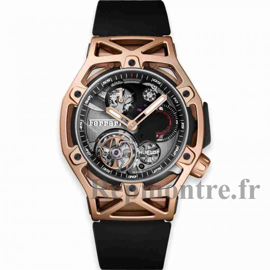 Réplique montre Hublot Techframe Ferrari Tourbillon 45mm 408.OI.0123.RX - Cliquez sur l'image pour la fermer