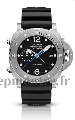 Réplique Panerai Luminor Submersible 1950 3 Days Chrono Flyback Titanio automatique 47mm PAM00614 - Cliquez sur l'image pour la fermer