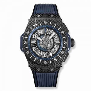 Réplique montre Hublot Big Bang Unico GMT Carbun 45mm 471.QX.7127.RX