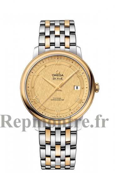 qualite superieure Réplique OMEGA De Ville Acier or jaune Chronometer 424.20.40.20.08.001 - Cliquez sur l'image pour la fermer