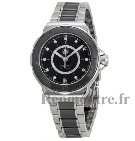 Tag Heuer Formula 1 diamant Acier Noir Ceramic Dames WAU2210.BA0859 - Cliquez sur l'image pour la fermer