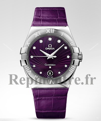 Réplique Omega Constellation Dames Quartz Montre 123.13.35.60.60.001 - Cliquez sur l'image pour la fermer