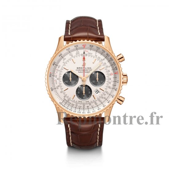 Réplique de Breitling Navitimer 1 B01 Chronographe 46 Or RB0127121G1P1 - Cliquez sur l'image pour la fermer