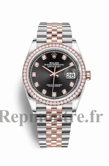 Réplique montre Rolex Datejust 36 Everose Roles 18 ct Everose 126281RBR m126281rbr-0007 - Cliquez sur l'image pour la fermer