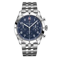 Breitling Classic AVI Chronograph 42 Tribute to Vought F4U Corsair Replique en acier inoxydable A233801A1C1A1