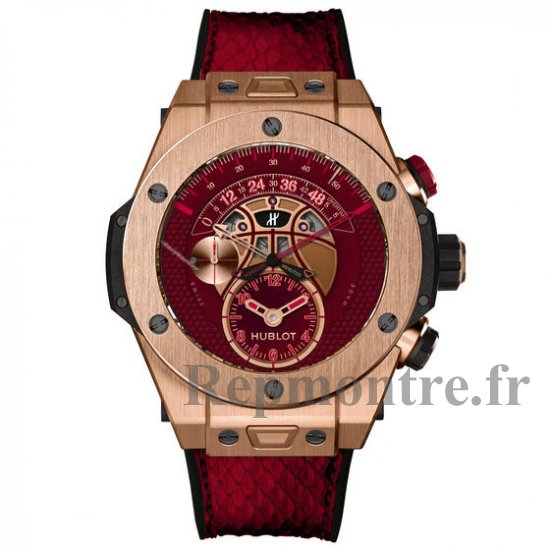 Réplique Hublot Big Bang Unico Retrograde Kobe "Vino" Bryant King Gold 413.OX.4738.PR.KOB15 - Cliquez sur l'image pour la fermer