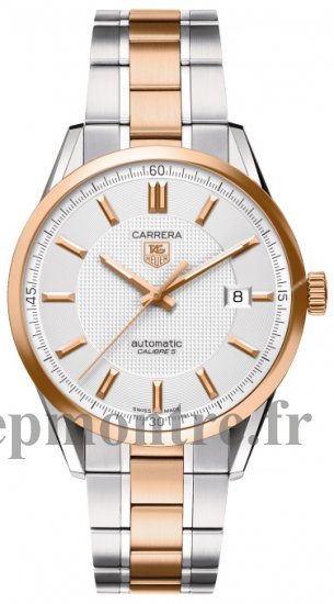 Réplique Tag Heuer Carrera Calibre 5 Automatique Montre Homme WV215E.BD0735 - Cliquez sur l'image pour la fermer