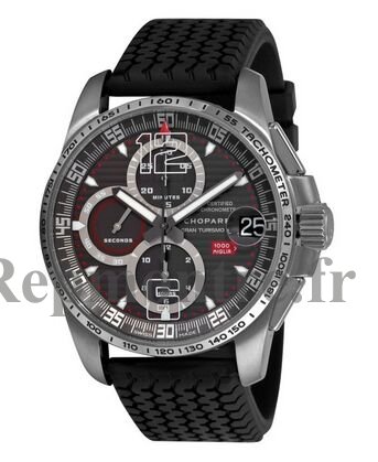 Chopard Mille Miglia GT XL 2009 LE Titanium hommes Réplique Montre 168459-3005 - Cliquez sur l'image pour la fermer