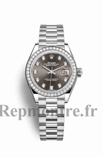 Réplique montre Rolex Datejust 28 279136RBR Set de gris fonce Cadran m279136rbr-0011 - Cliquez sur l'image pour la fermer